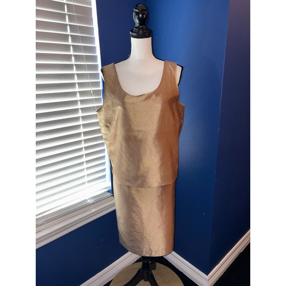 Yvonne La Fleur New Orleans Two‑Piece Set – Satin Tank & Skirt